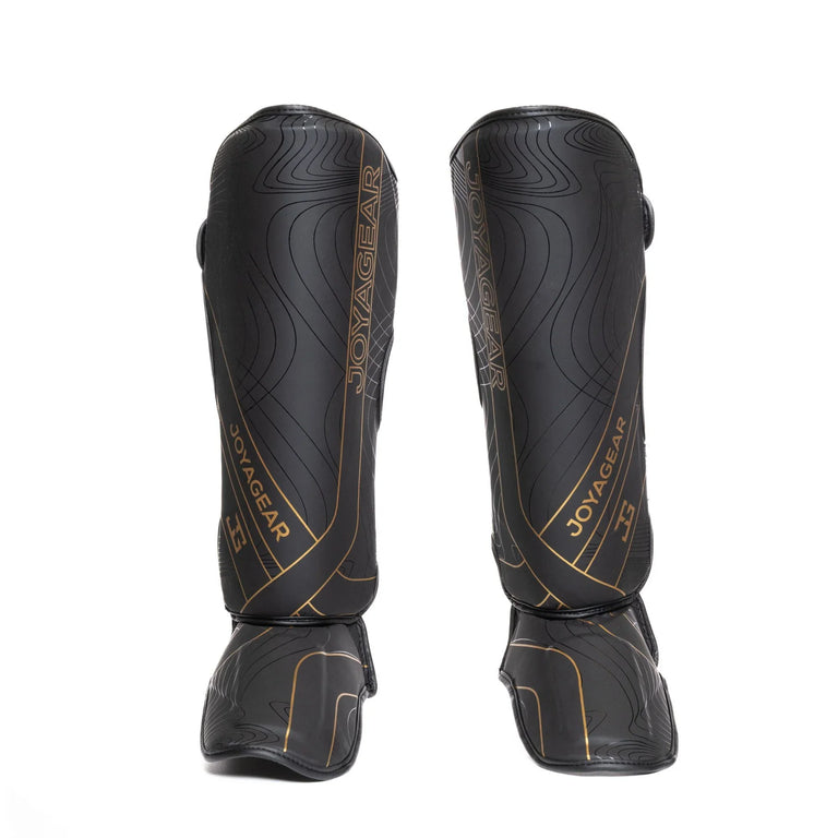 Joya Gear Shin Guards Essential Black/Gold
