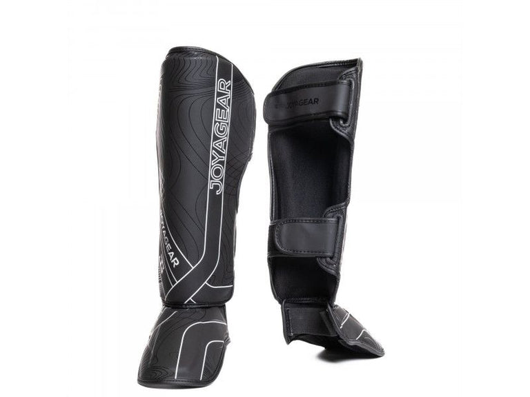 Joya Gear Shin Guards Essential Black/White