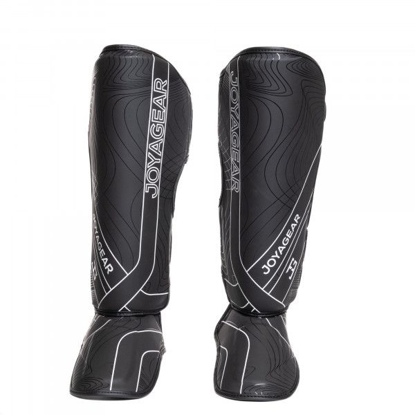 Joya Gear Shin Guards Essential Black/White