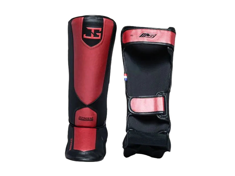 Joya Gear Shin Guards Performance Black/Red