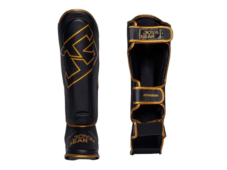 Joya Gear Shin Guards Strike Black/Gold