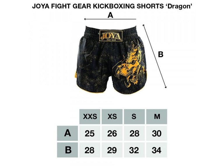 Joya Gear Kickboxing Shorts Dragon Pink