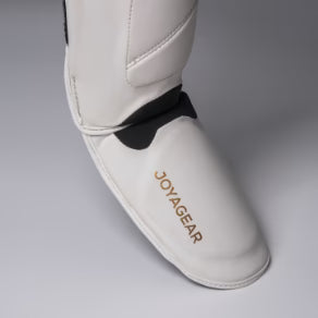 Joya Gear Shin guards Falcon White/Gold