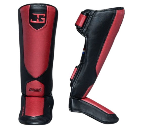 Joya Gear Shin Guards Performance Black/Red