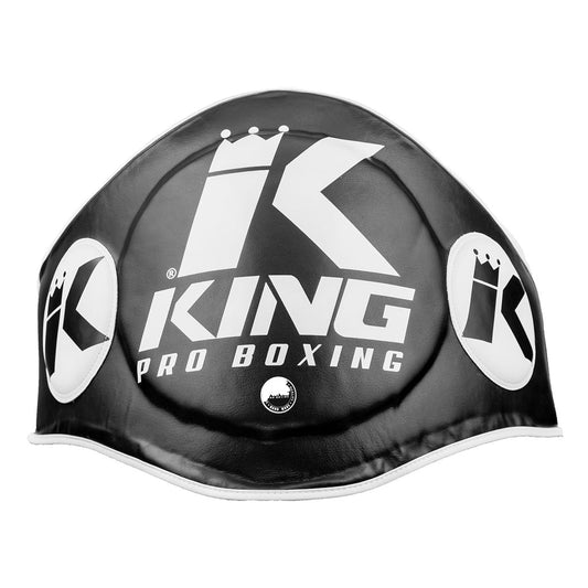 King Pro Boxing Belly Belt KPB BP Black/White
