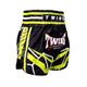 Twins Kickboxing Shorts TTBL Racing Black/Green