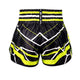 Twins Kickboxing Shorts TTBL Racing Black/Green