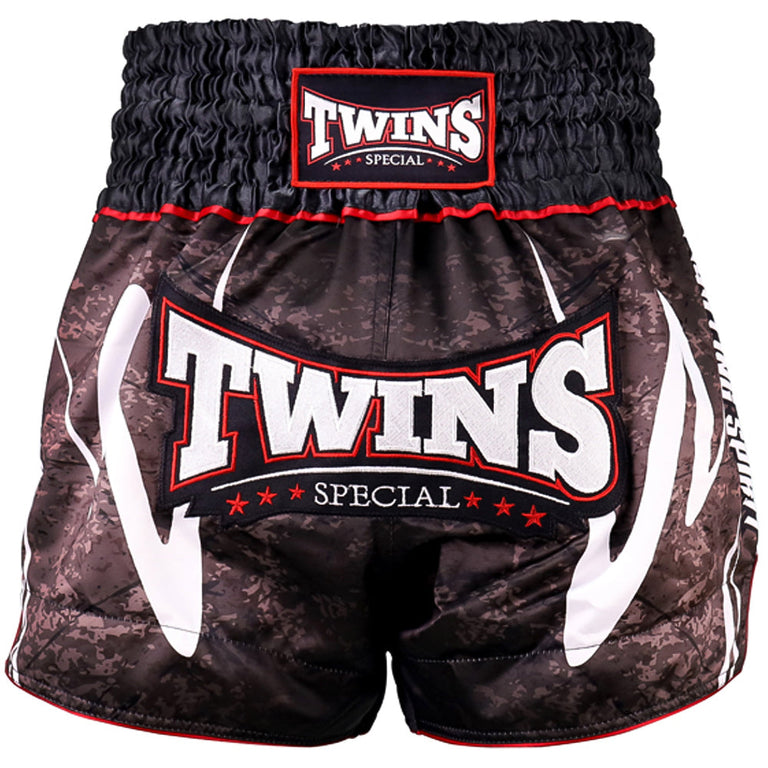 Twins Kickboxing Shorts TTBL Rusty Black