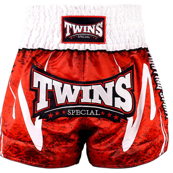 Twins Kickboxing Shorts TTBL Rusty Red