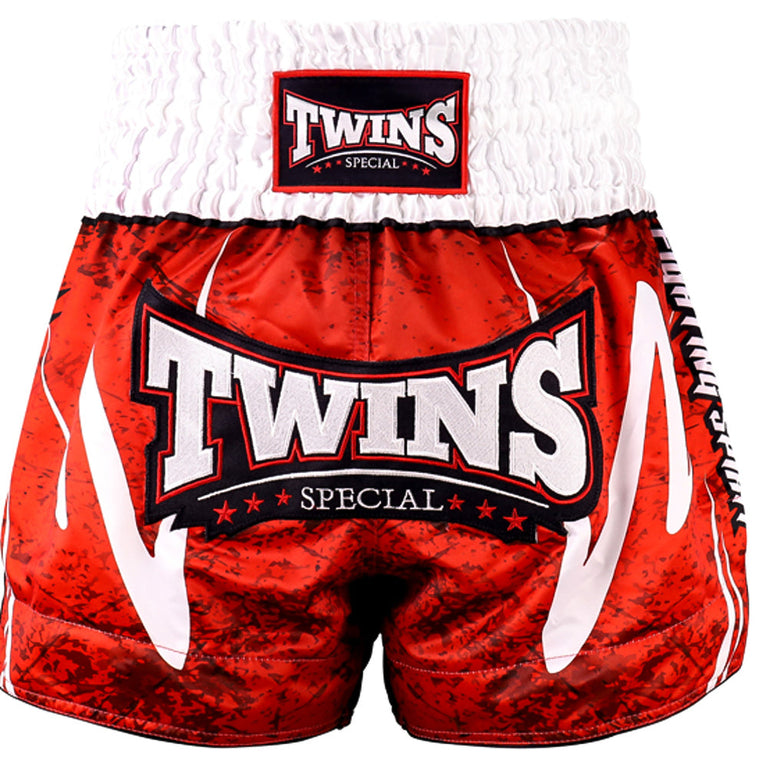 Twins Kickboxing Shorts TTBL Rusty Red