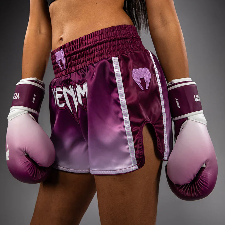 Venum Kickboxing Shorts Woman Iris Plum/White