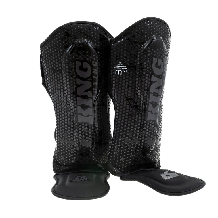 King Pro Boxing Shin Guard Hexagon 1