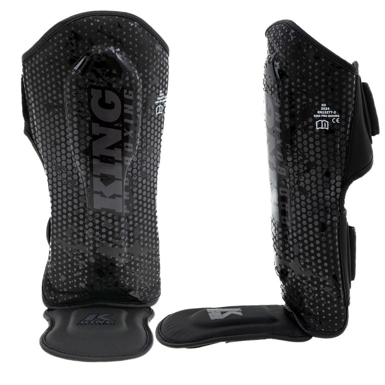 King Pro Boxing Shin Guard Hexagon 1