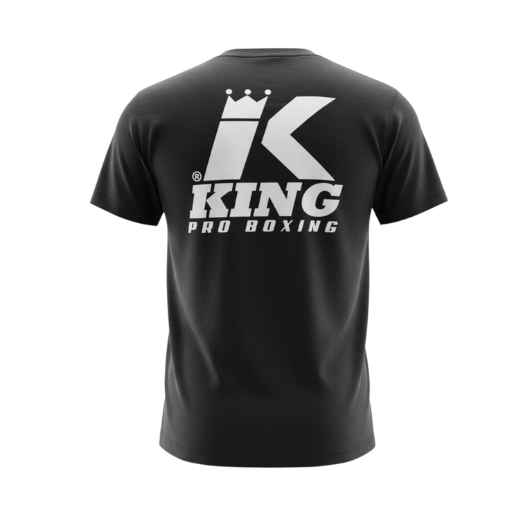 King Pro Boxing T-Shirt KPB Logo Black