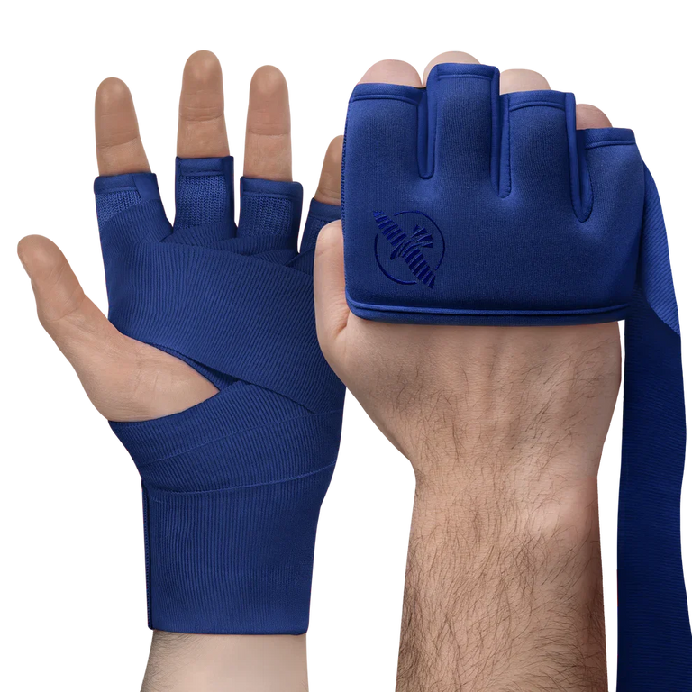 Hayabusa Knuckle Protector and Hand Wrap 2in1 Blue