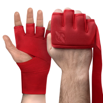 Hayabusa Knuckle Protector and Hand Wrap 2in1 Red