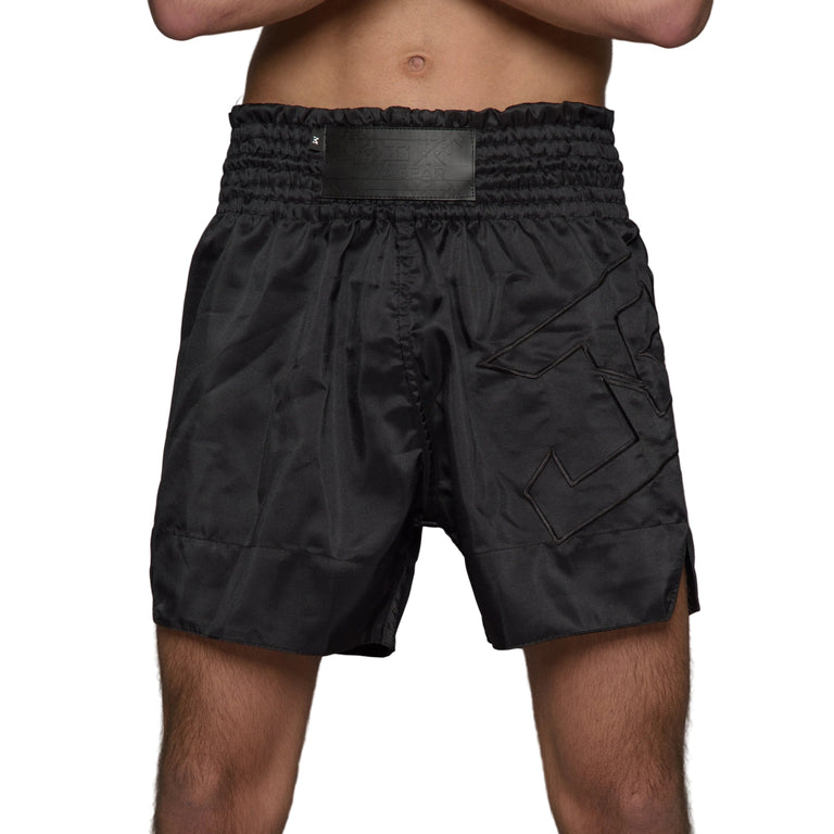 Joya Gear Strike Kickboxing Shorts Black/Black