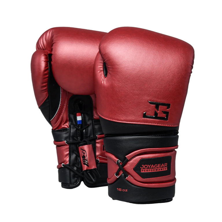 Joya Gear Boxing Gloves Performance V2 Lace-Up Red/Black
