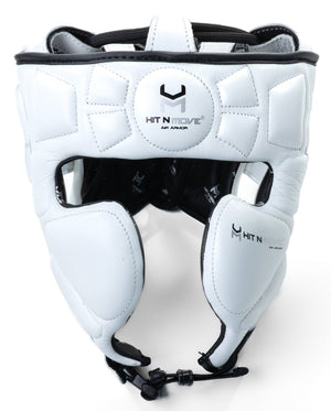 Hit N Move Headgear Air Armor White/Black