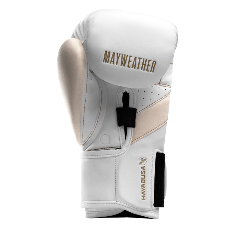 Hayabusa Boxing Gloves Mayweather White/Gold