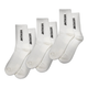 Venum Essential Socks White/Black 3 Pairs
