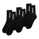 Venum Socks Essential Black/White 3 Pairs