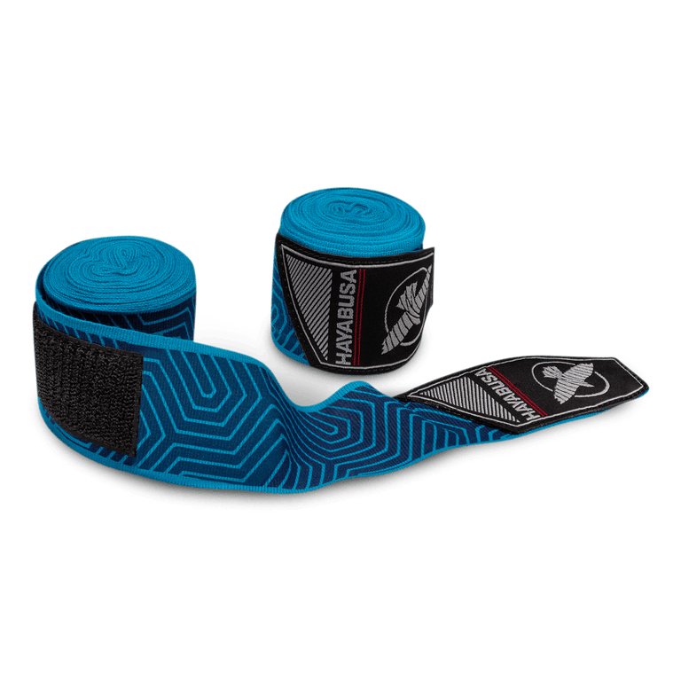 Hayabusa Hand wrap Perfect Stretch Blue Geo