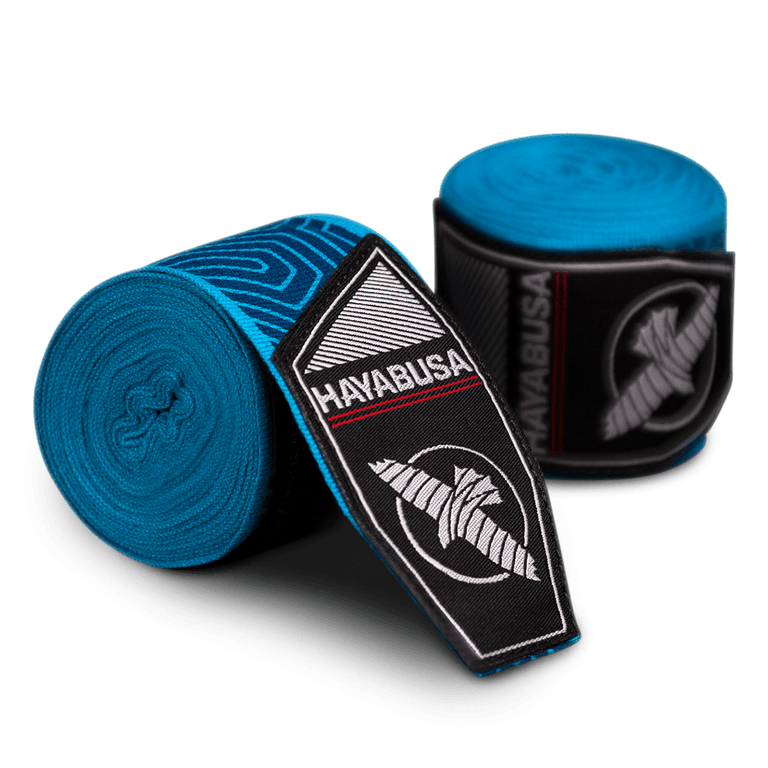 Hayabusa Hand wrap Perfect Stretch Blue Geo