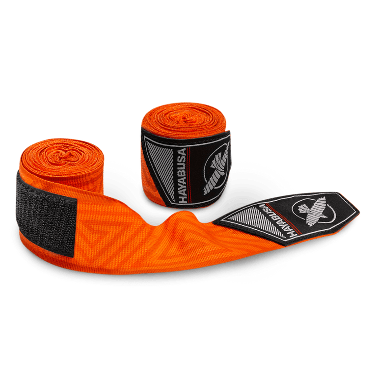 Hayabusa Hand wrap Perfect Stretch Orange Maze