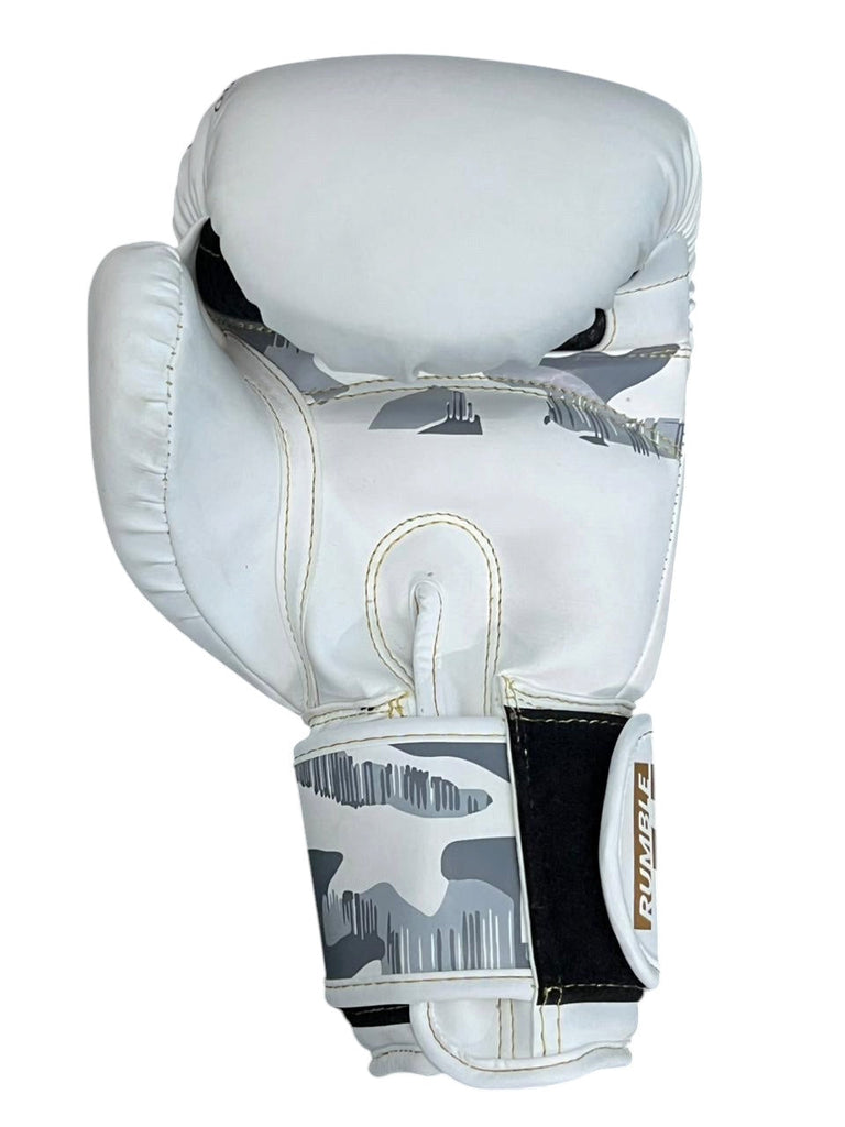 Rumble Boxing Gloves Kids Camo White/Gold
