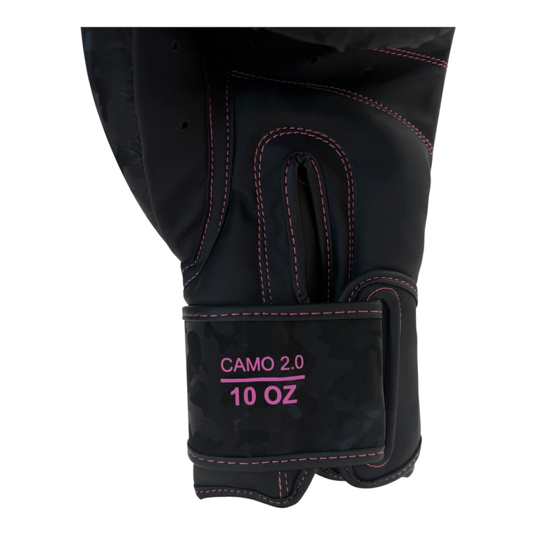 Rumble Boxing Gloves Camo 2.0 Black/Pink
