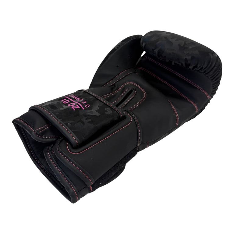 Rumble Boxing Gloves Camo 2.0 Black/Pink
