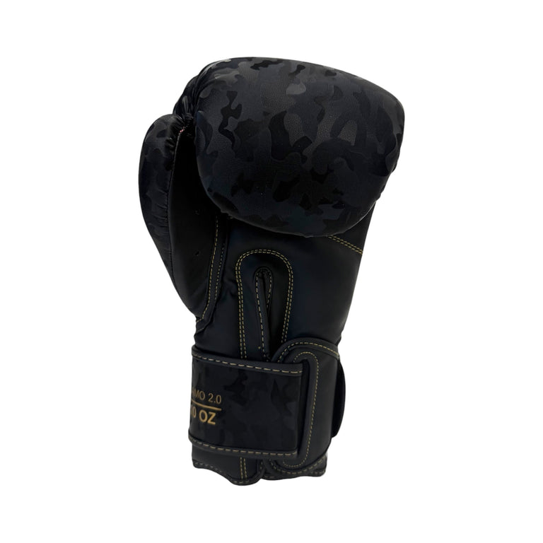 Rumble Boxing Gloves Camo 2.0 Black/Gold