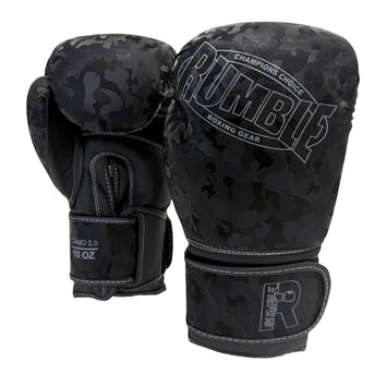 Rumble Boxing Gloves Camo 2.0 Black/Grey