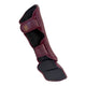 Rumble Shin Guards Classic Junior Burgundy/Gold