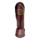 Rumble Shin Guards Classic Junior Burgundy/Gold