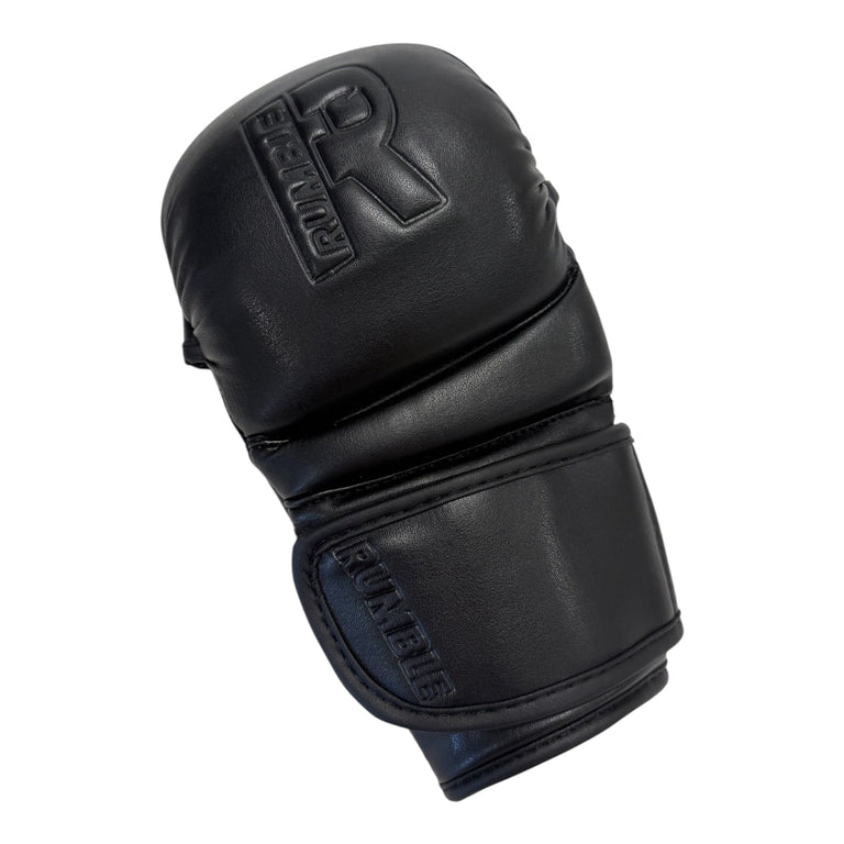 Rumble R-Line Pro MMA Gloves Black/Black