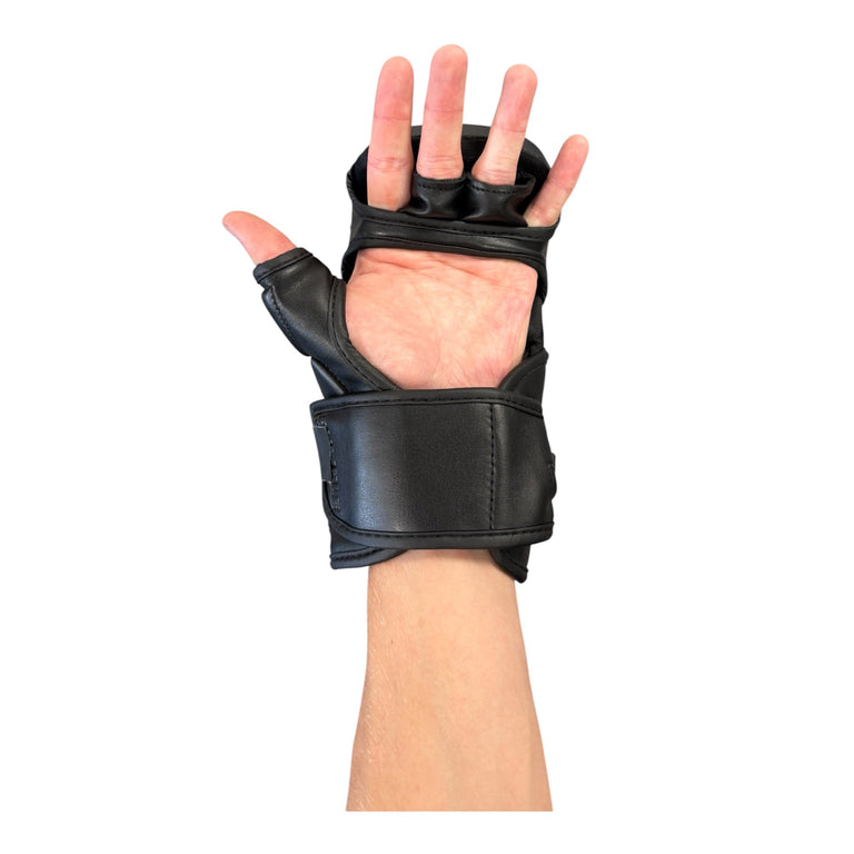 Rumble R-Line Pro MMA Gloves Black/Black