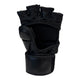 Rumble Competition MMA Gloves Leather Black/Black