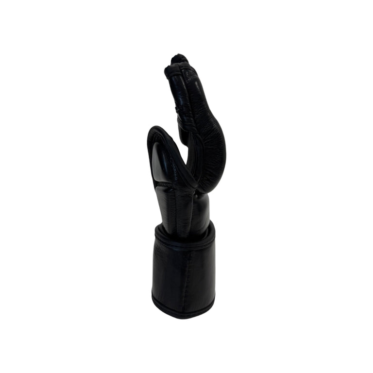 Rumble Competition MMA Gloves Leather Black/Black