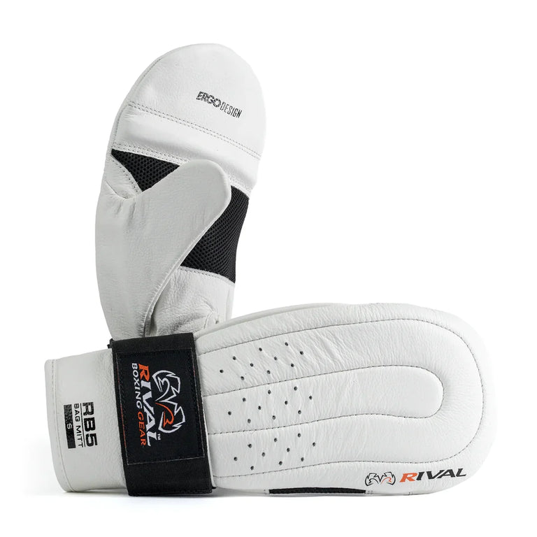 Rival RB5 Bag Mitts White
