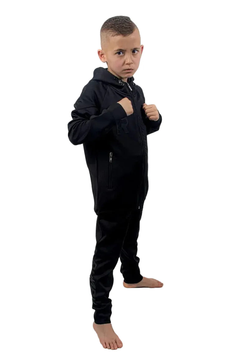 Rumble Kids Jacket Poly Black-Black