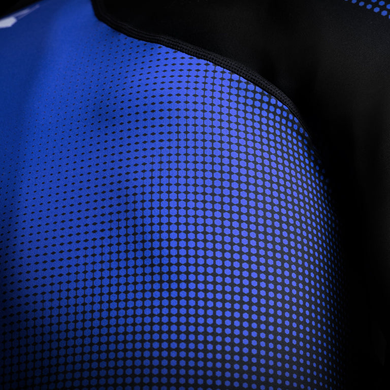 Hayabusa Men's Pro Ranked Rashguard Long Sleeve Blue