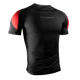 Hayabusa Men's Pro Ranked Rashguard Short Sleeve Black