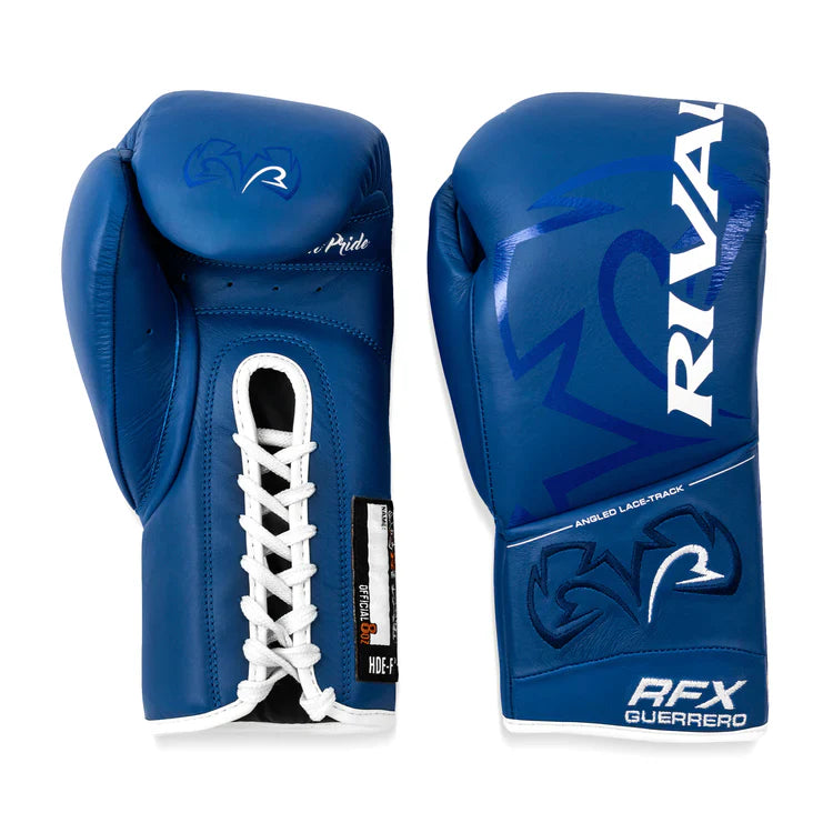 Rival Boxing Gloves RFX-Guerrero Pro Fight Gloves HDE-F Blue