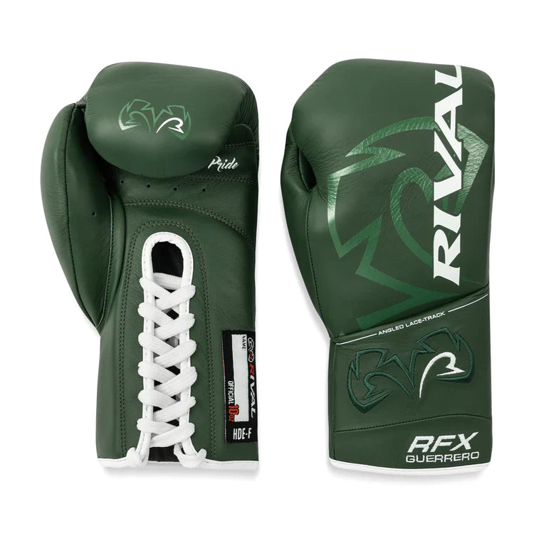 Rival Boxing gloves RFX-Guerrero Pro Fight Gloves HDE-F Green