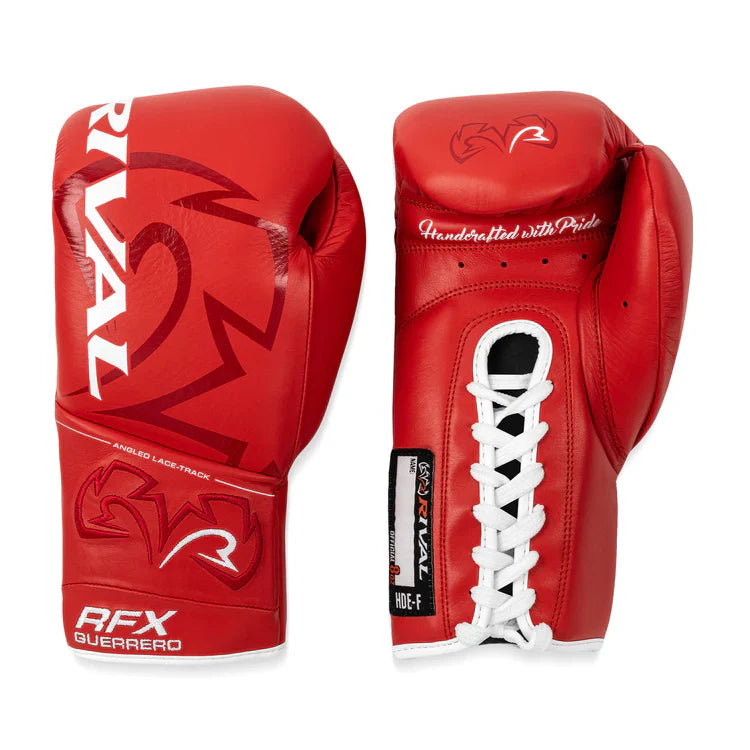 Rival Boxing Gloves RFX-Guerrero Pro Fight Gloves HDE-F Red