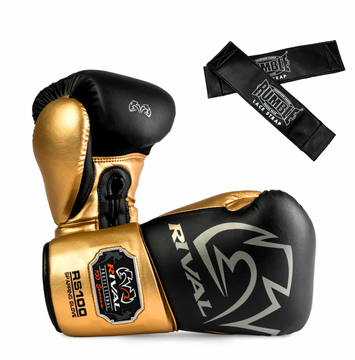Rival Boxing Glove RS100 with Rumble Lace straps