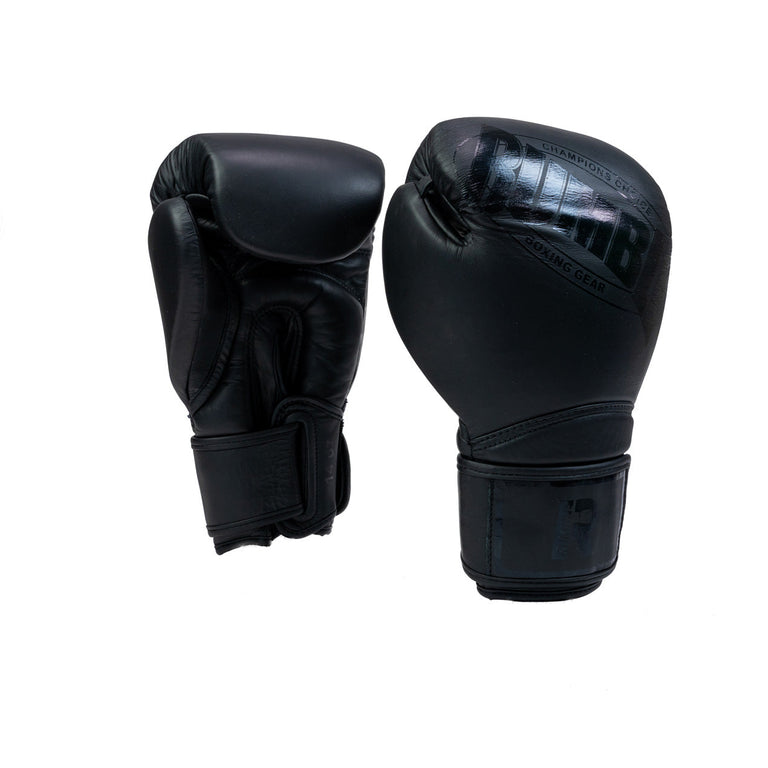 Rumble Competition Boxing Gloves Black/Black