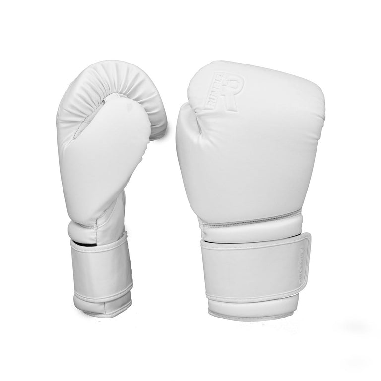 Rumble R-Line Pro Boxing Gloves White